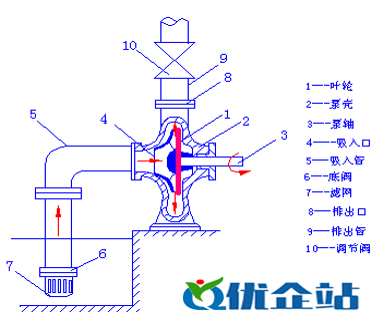 水泵的结构特点