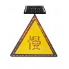 太阳能慢行标志牌 led发光标志牌 太阳能标志牌生产厂家