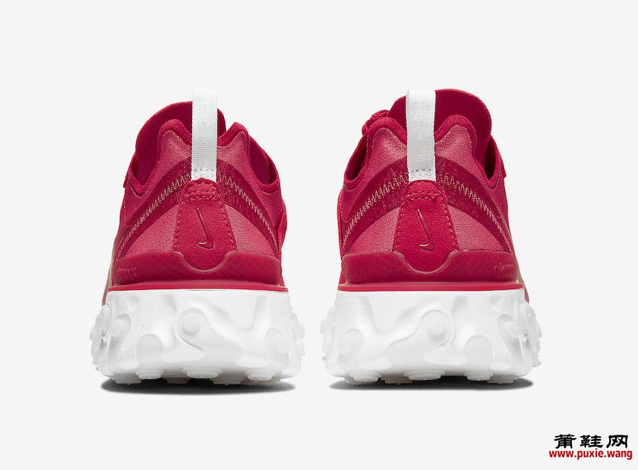 Nike React Element 55 Red White CV2206-661发售日期