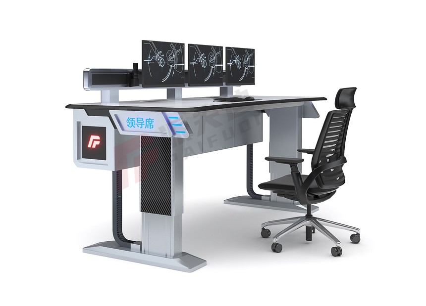 最先新款智能升降控制台办公桌升降指挥桌定制控制台款式多样