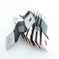 铜箔软连接电阻焊软铜带PVC 浸塑铜连接件福能厂家